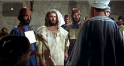 View Jesús es escarnecido e interrogado
